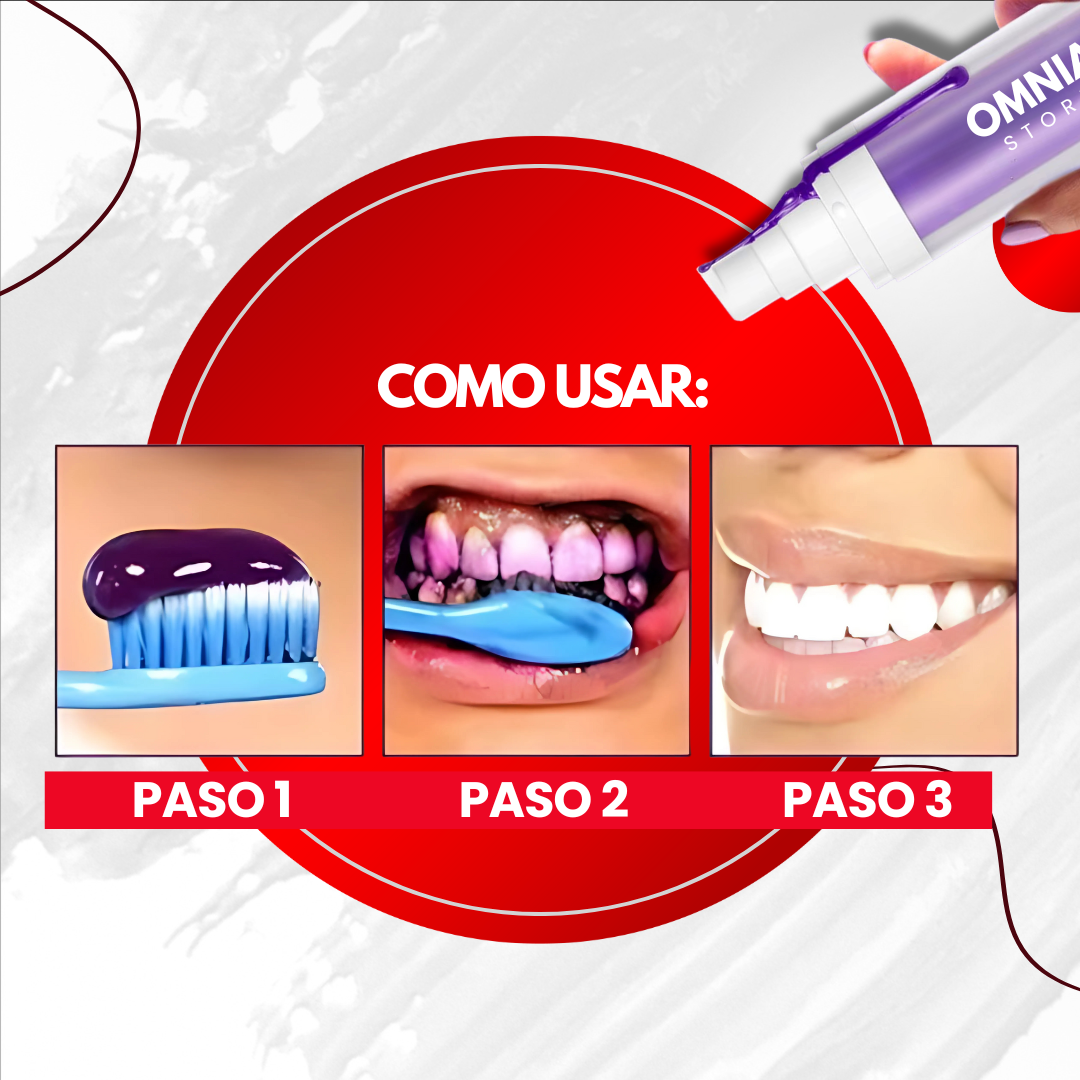 Blanqueador Dental Morada v34